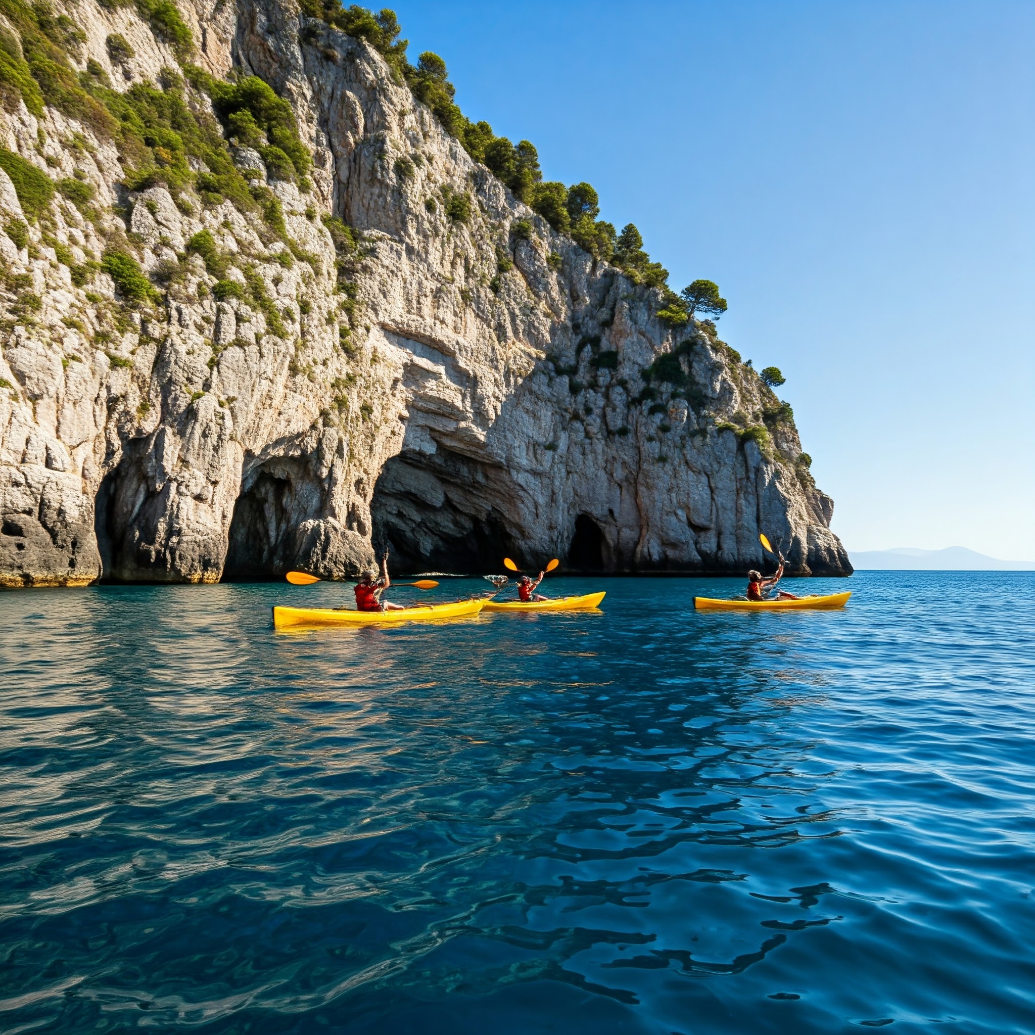 Avventura in Kayak nella Baia di Bacoli: Scopri le Meraviglie della Costa